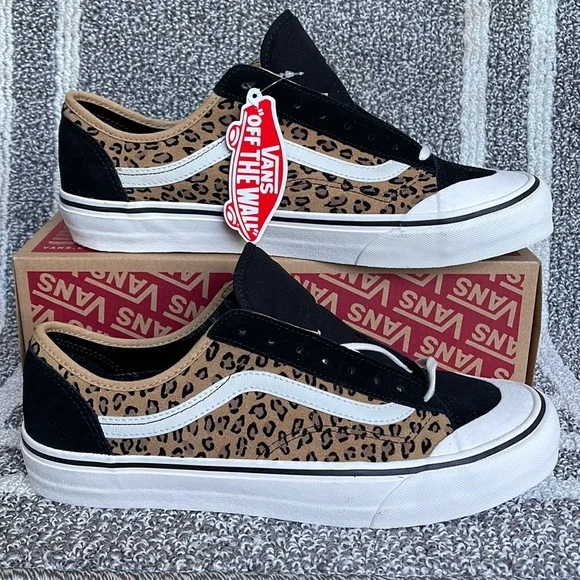 Vans Shoes Vans Style 36 Decon Sf Mini Leopard Marshmallow Mens Poshmark